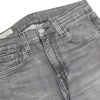 LEVI'S 519 BIG E Mens Jeans Grey Slim Skinny Denim Light W30 L30 Authentic Fit