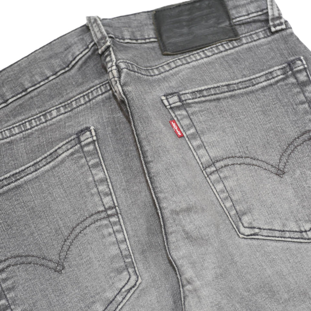 LEVI'S 519 BIG E Mens Jeans Grey Slim Skinny Denim Light W30 L30 Authentic Fit