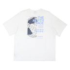 THE NORTH FACE Mens White Cotton Blend Graphic T-Shirt XL Short Sleeve Crew Neck