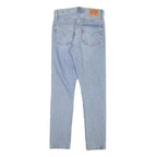LEVI'S 501S Womens Jeans Blue Regular Straight Denim Light W26 L28 Distressed