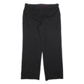 HOBBS LONDON Womens Wool Blend Black Regular Fit Straight Leg Trousers W34 L32