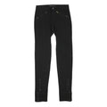 MARC JACOBS Womens Black Slim Skinny Polyester Blend Trousers W25 L30 Zip Pocket