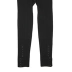 MARC JACOBS Womens Black Slim Skinny Polyester Blend Trousers W25 L30 Zip Pocket
