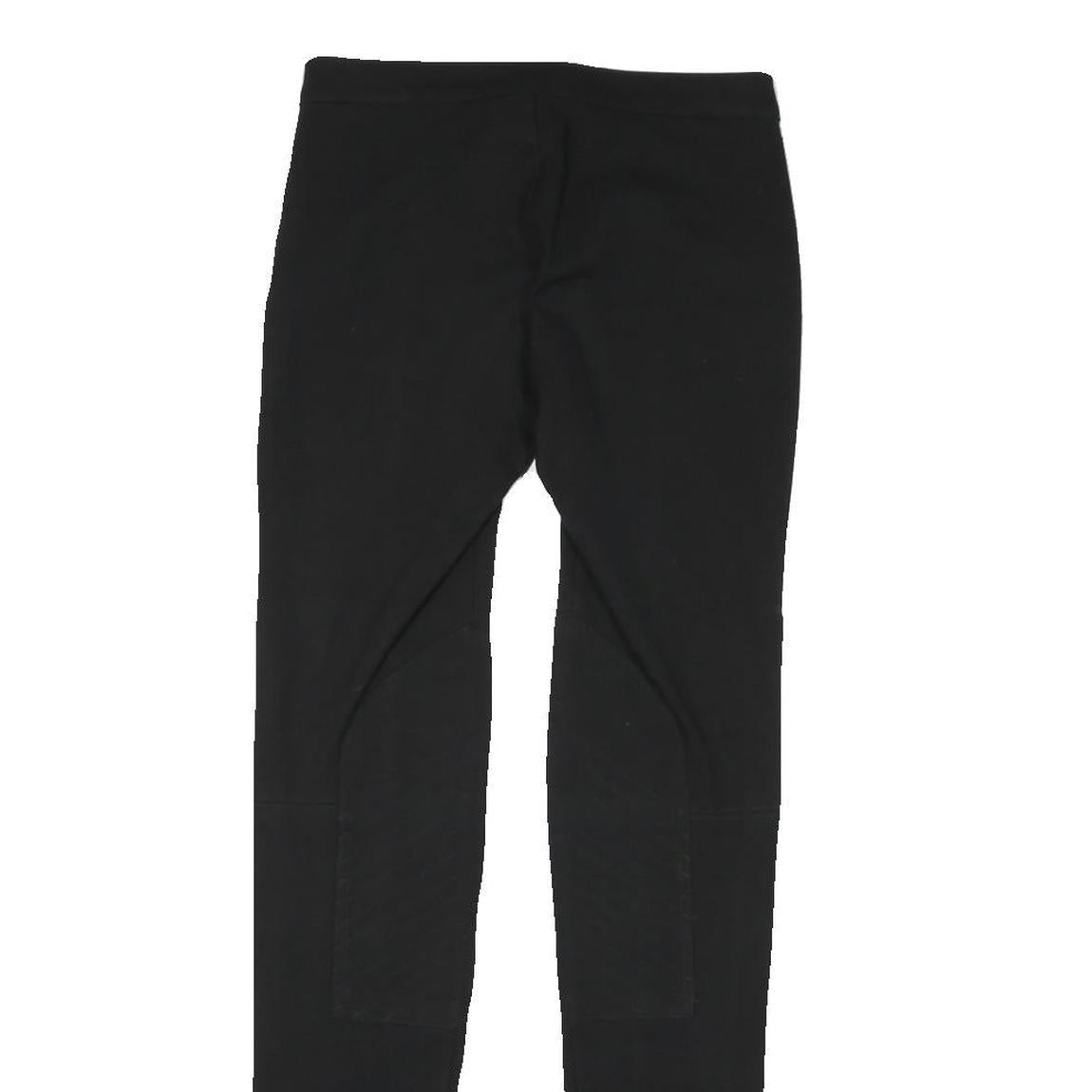 MARC JACOBS Womens Black Slim Skinny Polyester Blend Trousers W25 L30 Zip Pocket