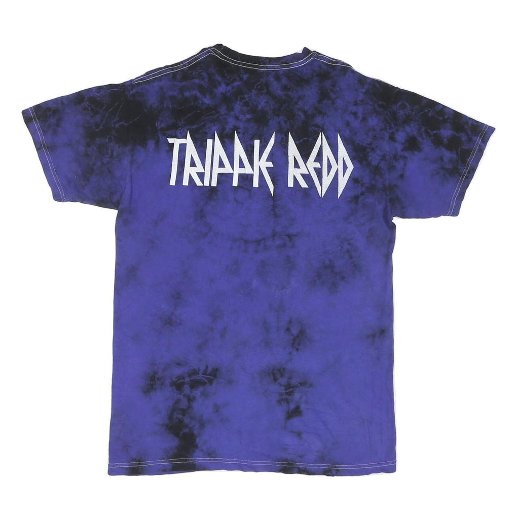 TRIPPK RAD Mens Blue & Black Graphic T-Shirt M Short Sleeve Crew Neck Unique