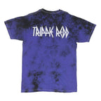 TRIPPK RAD Mens Blue & Black Graphic T-Shirt M Short Sleeve Crew Neck Unique