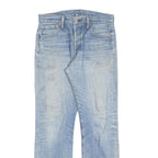 LEVI'S 501 Mens Jeans Blue Regular Straight Denim Light W34 L30 Classic Button