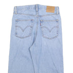 LEVI'S Womens Shorts Blue Cotton Blend Casual S W29 Vinyl Graphics