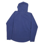 PUMA Womens Blue Hooded Pullover L Lightweight Sports Casual Hoodie