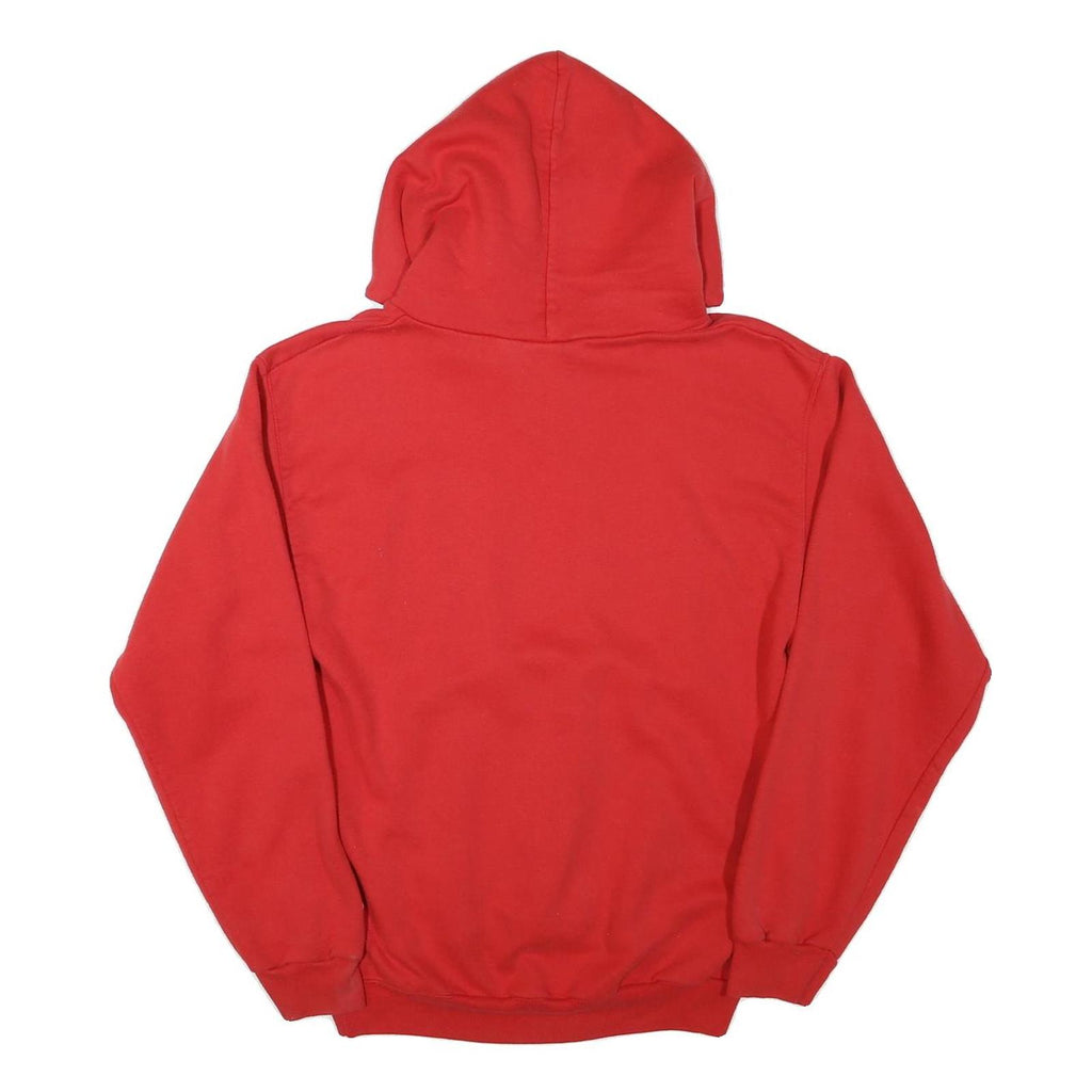 CHAMPION Mens Red CSU Stanislaus Pullover Hoodie M College Logo Sweatshirt