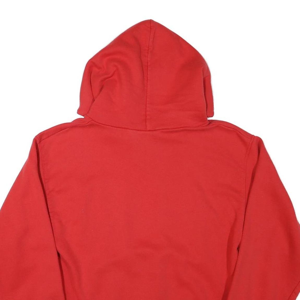 CHAMPION Mens Red CSU Stanislaus Pullover Hoodie M College Logo Sweatshirt