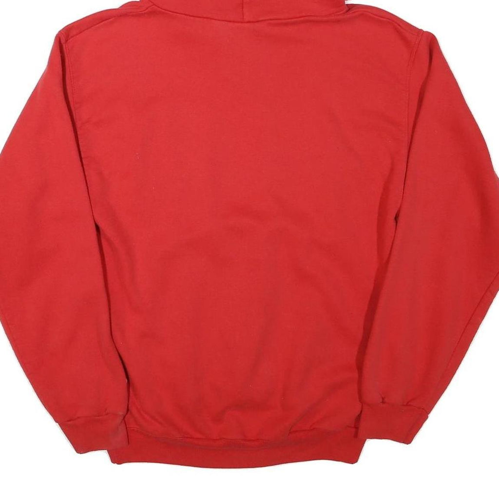 CHAMPION Mens Red CSU Stanislaus Pullover Hoodie M College Logo Sweatshirt