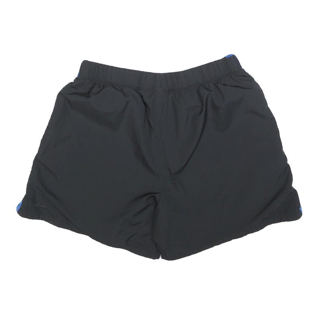 NIKE Womens Black & Blue Casual Shorts L W30 Lightweight Sportswear Activewear