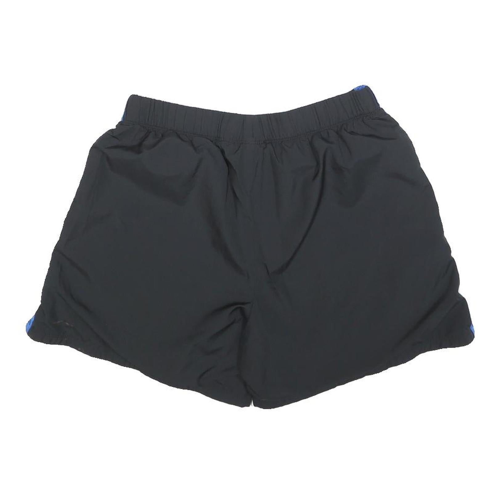 NIKE Womens Black & Blue Casual Shorts L W30 Lightweight Sportswear Activewear