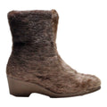 HUSH PUPPIES Ankle Boots Brown Synthetic Womens UK 5.5