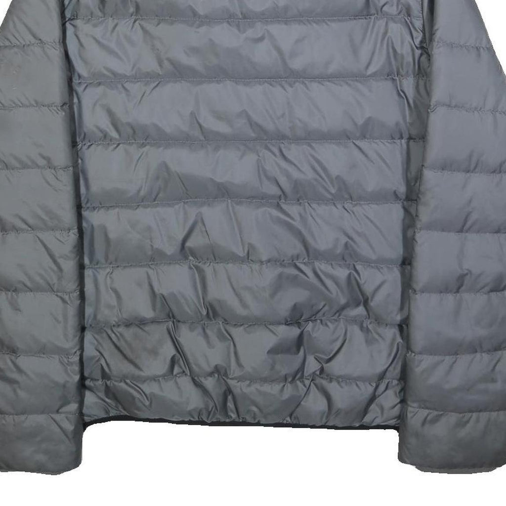 LEVI'S Mens Grey Jacket L Polyester Blend Puffer Lightweight Zip Up Casual