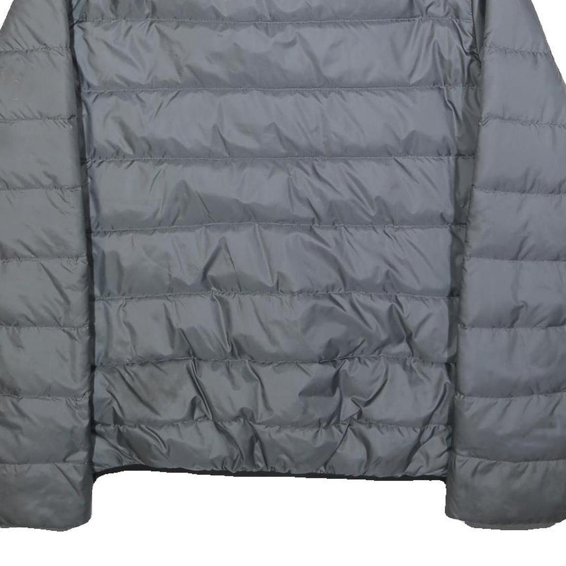 LEVI'S Mens Grey Jacket L Polyester Blend Puffer Lightweight Zip Up Casual