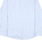 CALVIN KLEIN Mens Blue Shirt M Cotton Blend Classic Formal Long Sleeve Button