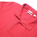 CALVIN KLEIN Mens Red Black White Zip Jacket M Cotton Stripe Sporty Casual
