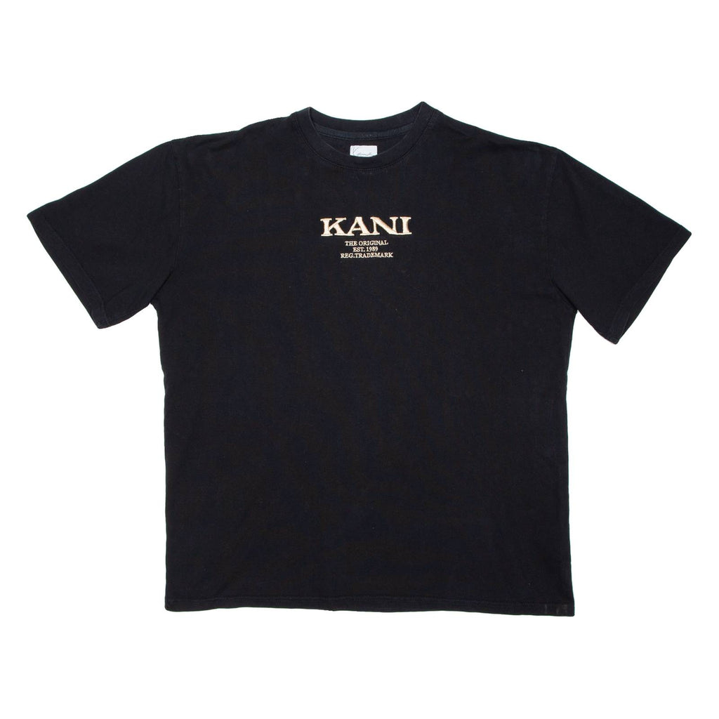 KARL KANI Mens T-Shirt Black L