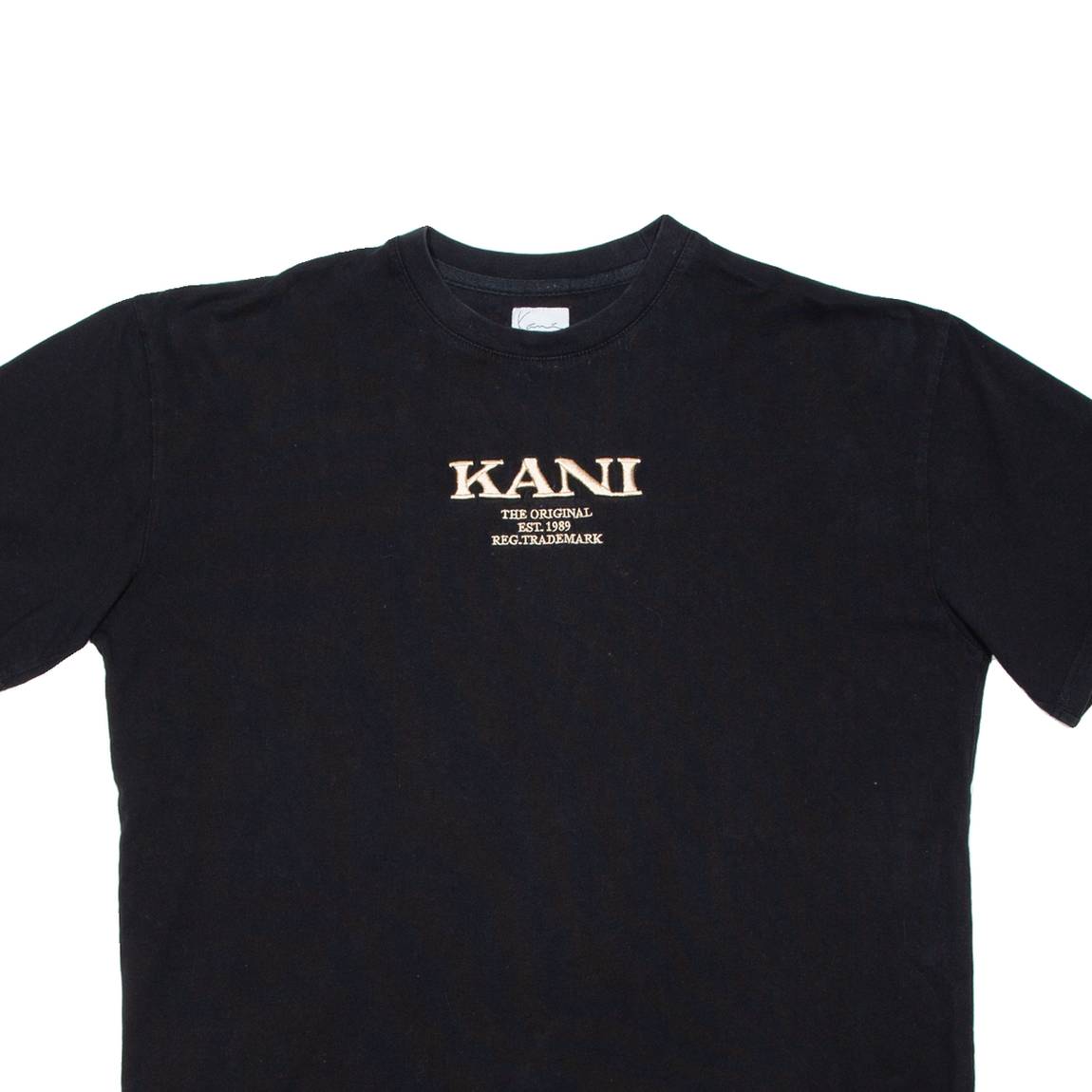 KARL KANI Mens T-Shirt Black L
