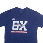 NFL New England Patriots Mens T-Shirt Blue USA L