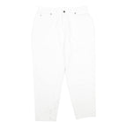 BIG STAR Womens White Classic Jeans Denim W34 L28 Zip Cotton Casual