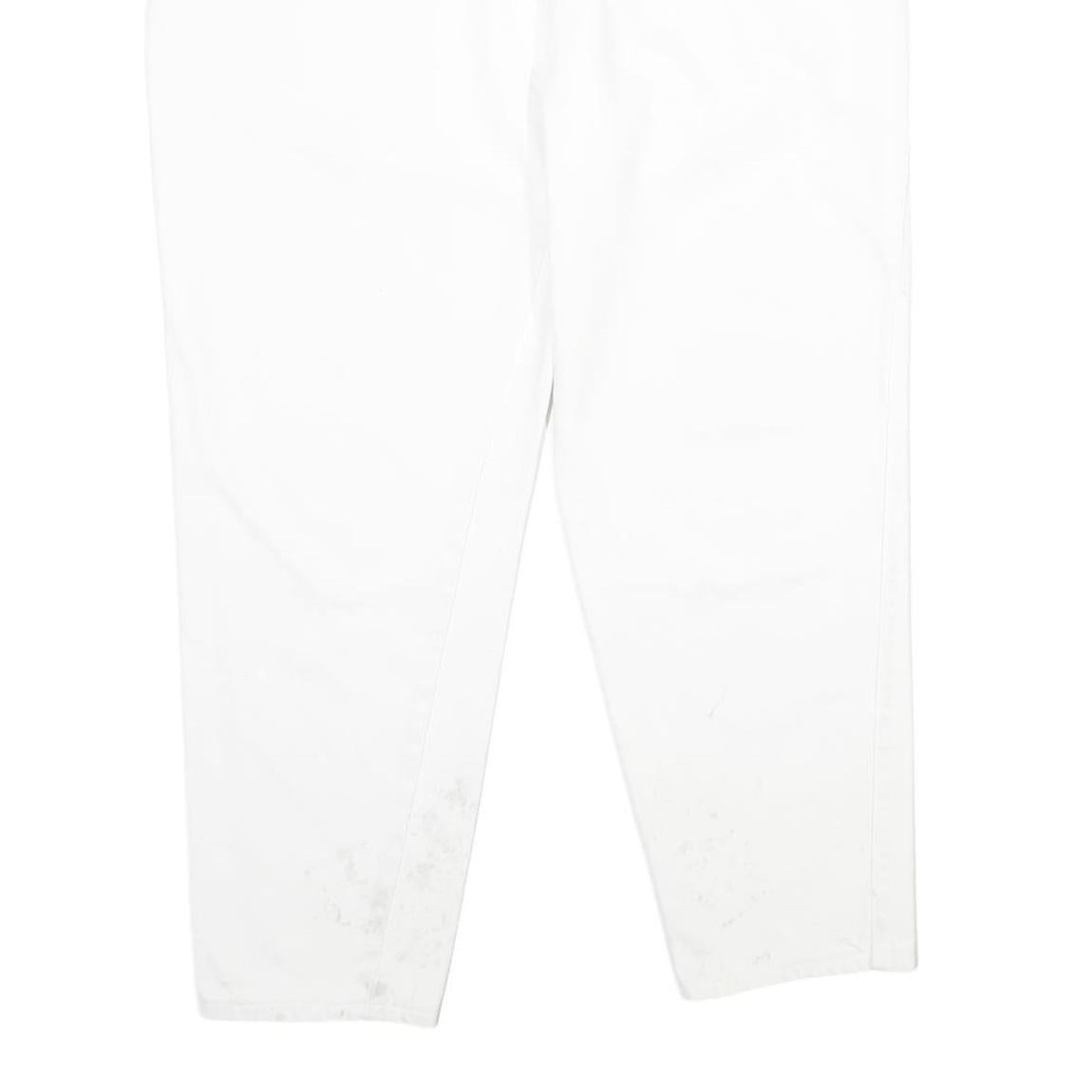 BIG STAR Womens White Classic Jeans Denim W34 L28 Zip Cotton Casual