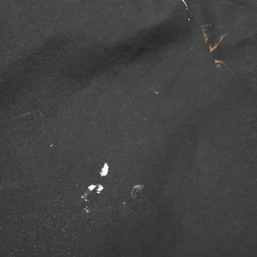 CARHARTT Mens Black Hoodie Jacket M Cotton Zip Workwear Paint Splatter