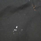 CARHARTT Mens Black Hoodie Jacket M Cotton Zip Workwear Paint Splatter