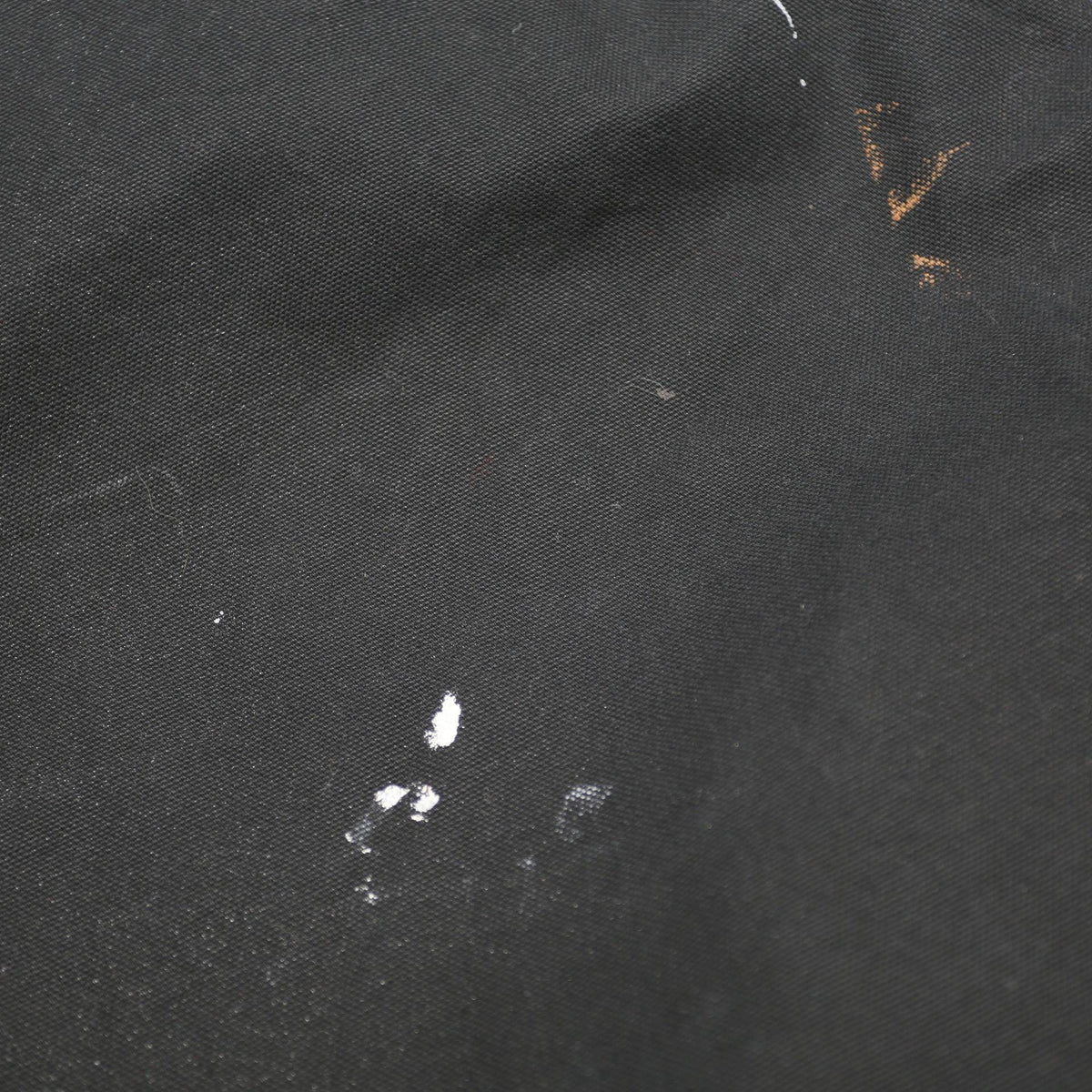 CARHARTT Mens Black Hoodie Jacket M Cotton Zip Workwear Paint Splatter
