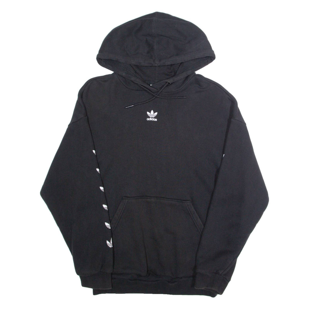 ADIDAS Womens Black Hoodie XS
