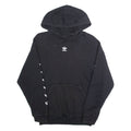 ADIDAS Womens Black Hoodie XS