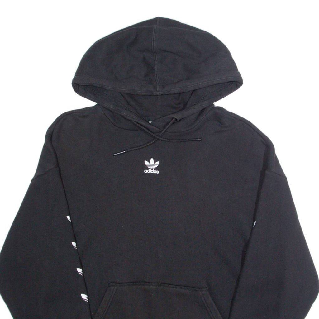 ADIDAS Womens Black Hoodie XS