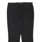 RALPH LAUREN POLO JEANS COMPANY Womens Cotton Blend Black Regular Straight