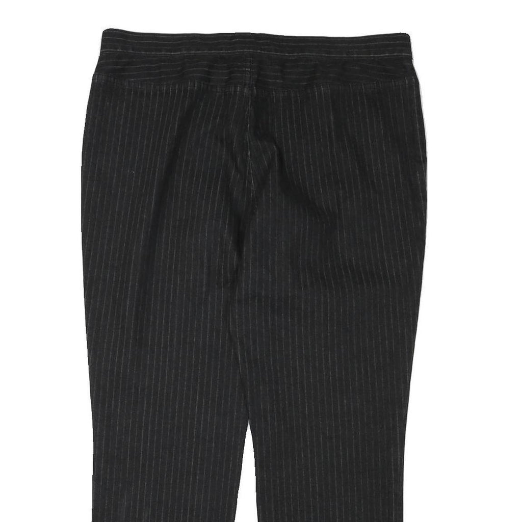 RALPH LAUREN POLO JEANS COMPANY Womens Cotton Blend Black Regular Straight