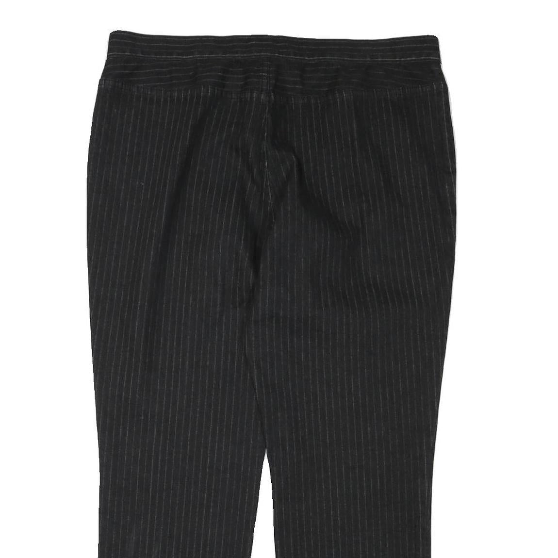 RALPH LAUREN POLO JEANS COMPANY Womens Cotton Blend Black Regular Straight