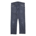 LEVI'S 513 Mens Jeans Blue Regular Straight Denim Medium W30 L26 Classic Fit Zip