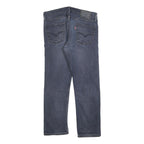 LEVI'S 513 Mens Jeans Blue Regular Straight Denim Medium W30 L26 Classic Fit Zip