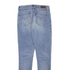 LEVI'S Womens Blue Slim Skinny Denim Light W24 L27 Cotton Blend Zip Jeans