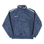 LOTTO Mens Blue & Cream Zip Jacket XL Polyester Blend Sports Casual Trackwear