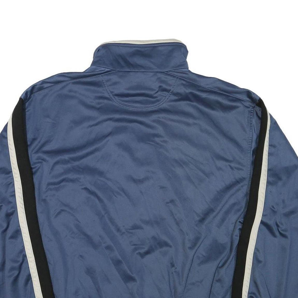 LOTTO Mens Blue & Cream Zip Jacket XL Polyester Blend Sports Casual Trackwear