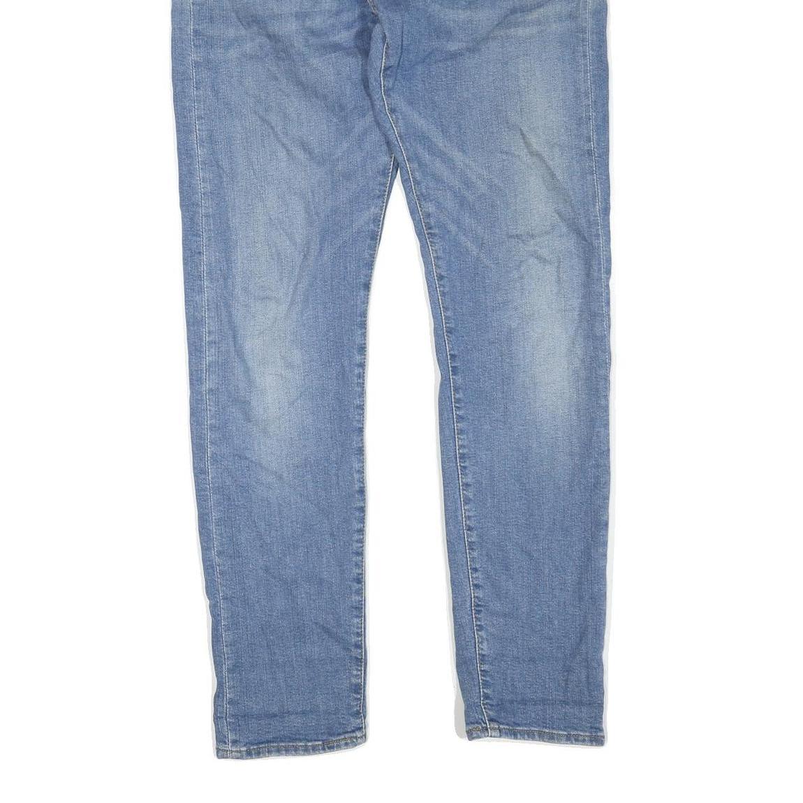 LEVI'S 512 Tapered Mens Jeans Blue Cotton Blend Regular Tapered Denim W31 L32