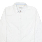 TOM TAILOR Womens Plain Shirt White Long Sleeve S
