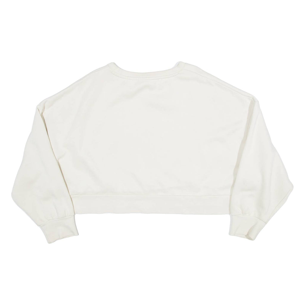PUMA Cropped Womens Sweatshirt Beige M