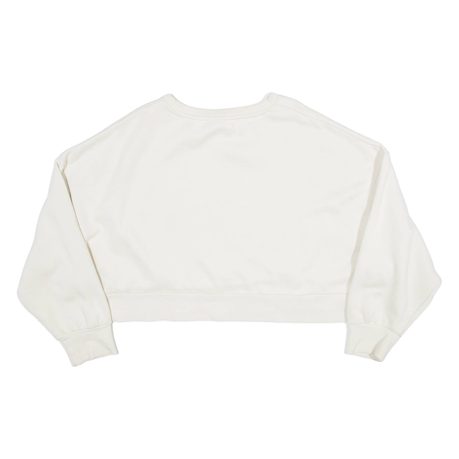 PUMA Cropped Womens Sweatshirt Beige M
