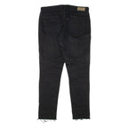 LEVI'S Modern Rise Womens Jeans Black Slim Skinny W32 L28