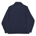 TOMMY HILFIGER Mens Navy Blue Jacket S Nylon Casual Zip Up Patch Pockets