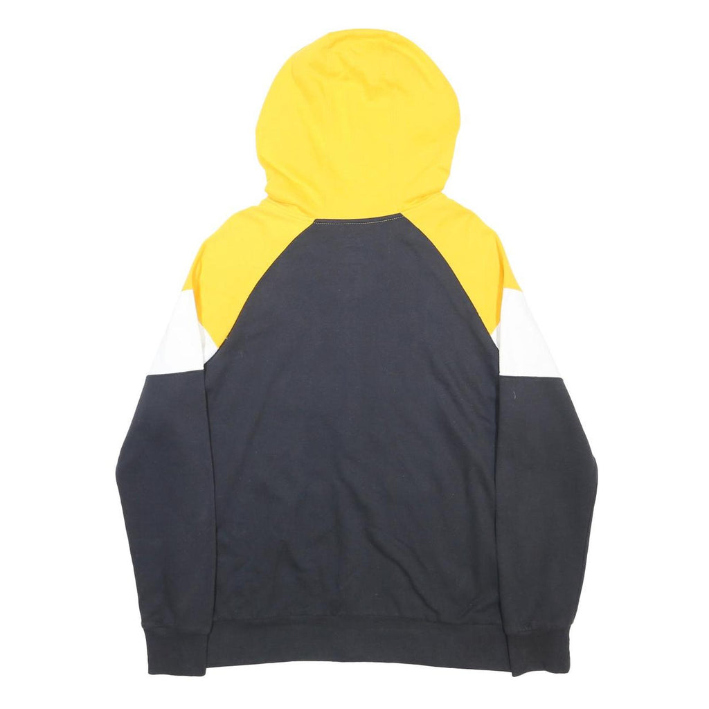 MAJESTIC Womens Black & Yellow Pittsburgh Steelers Full Zip XL Hoodie NFL