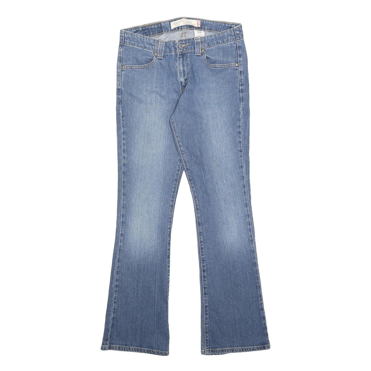 LEVI'S Womens 525 Regular Fit Bootcut Denim Light Wash Jeans W30 L31